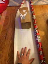 How to Wrap a Present - Hammer Sparkle Chalk