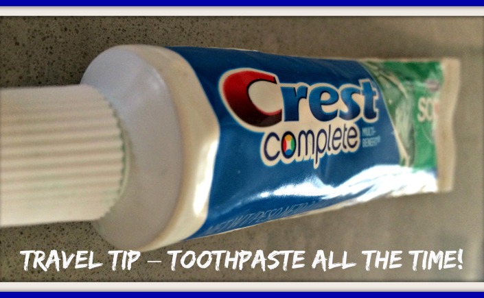 Toothpaste Travel Tip - Hammer Sparkle Chalk